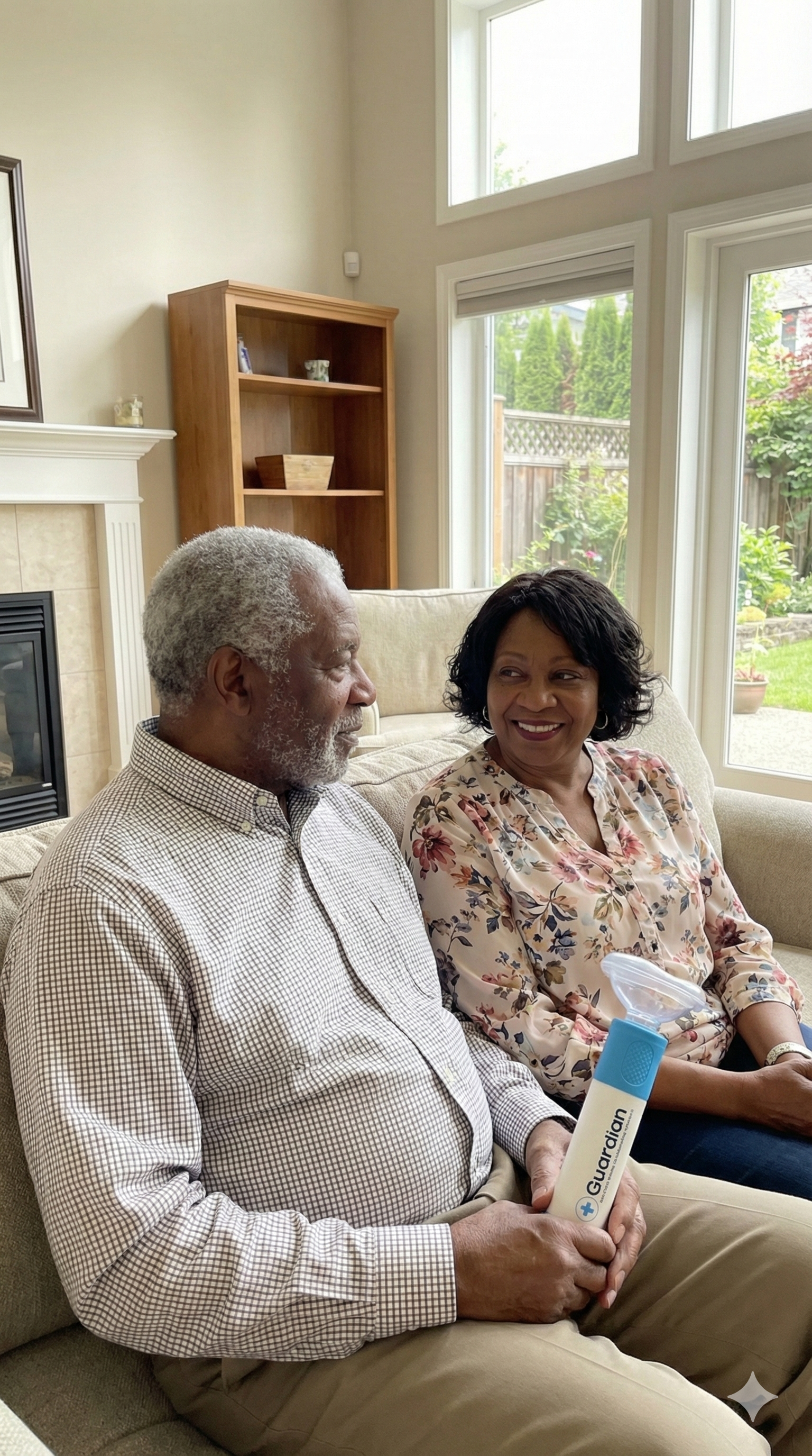 Dorothy and Marcus protected by Guardian