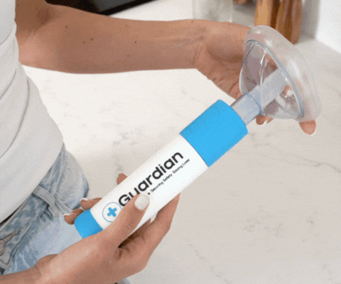 Place mask over mouth and nose