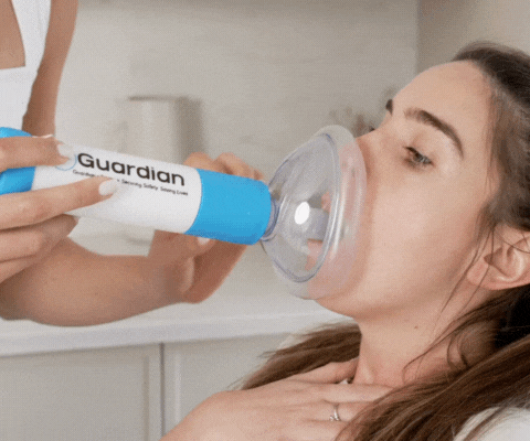 Push down to create pressure